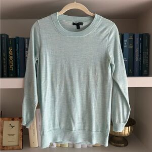 Jcrew robins egg blue sweater
